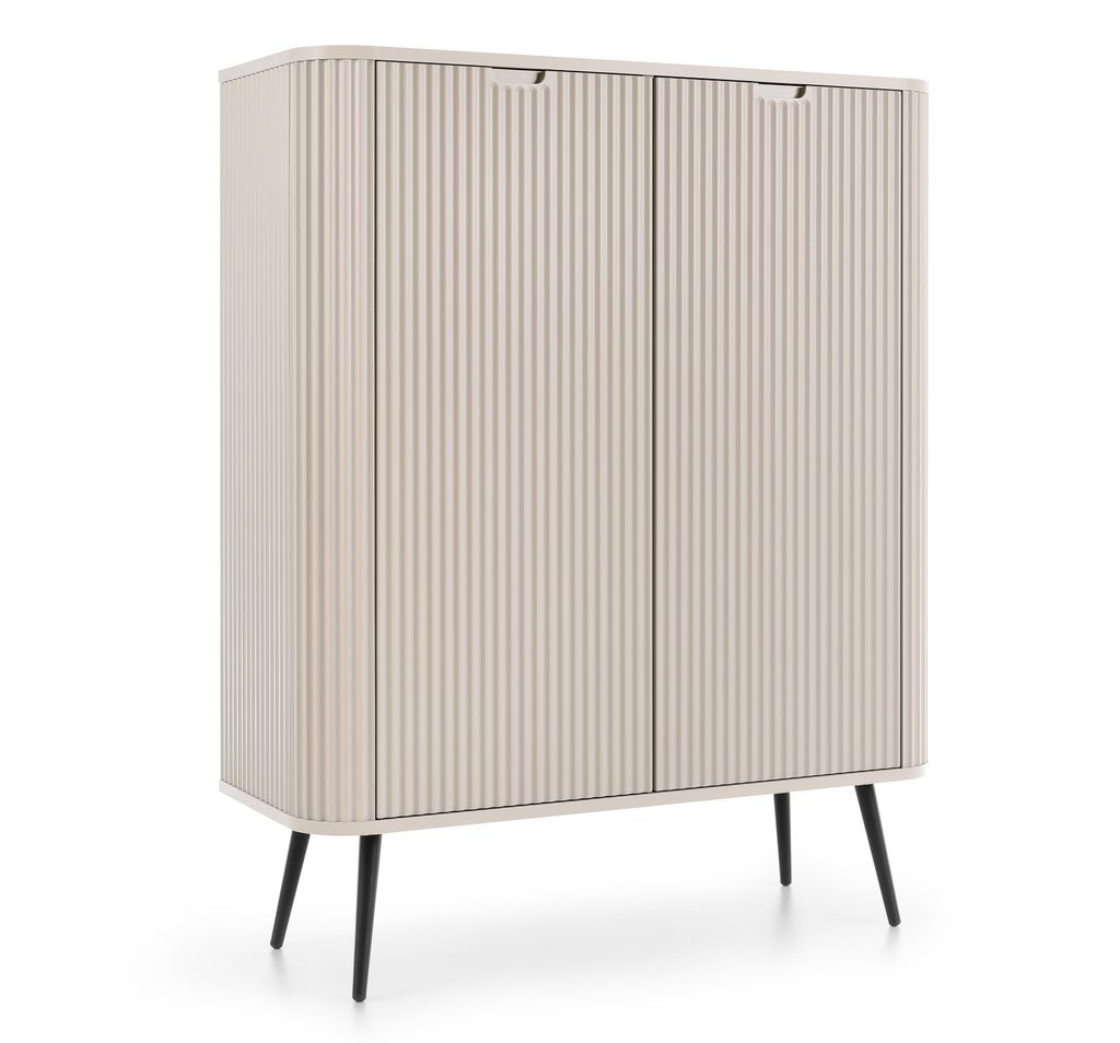 AX LIVING Highboard Schrank Salvia K103 103 cm Modern in Kaschmir
