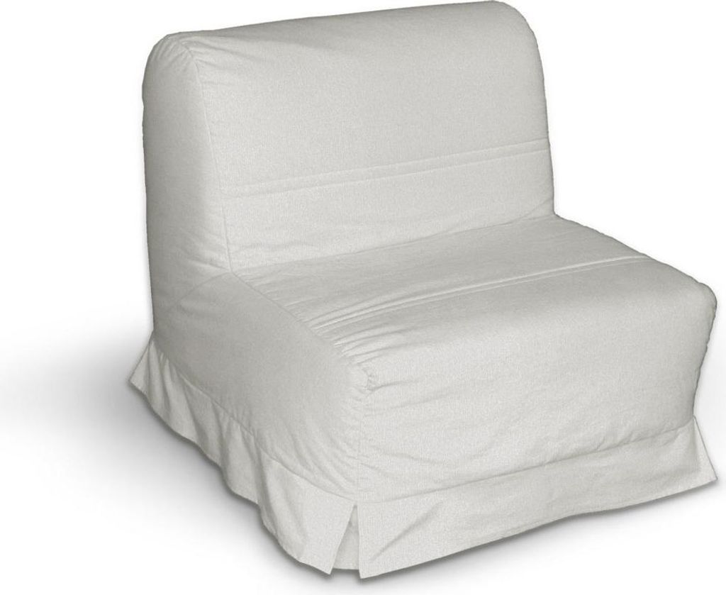 Dekoria Bezug für Lycksele Sessel mit Kellerfalten, creme, Bezug für Lycksele Sessel