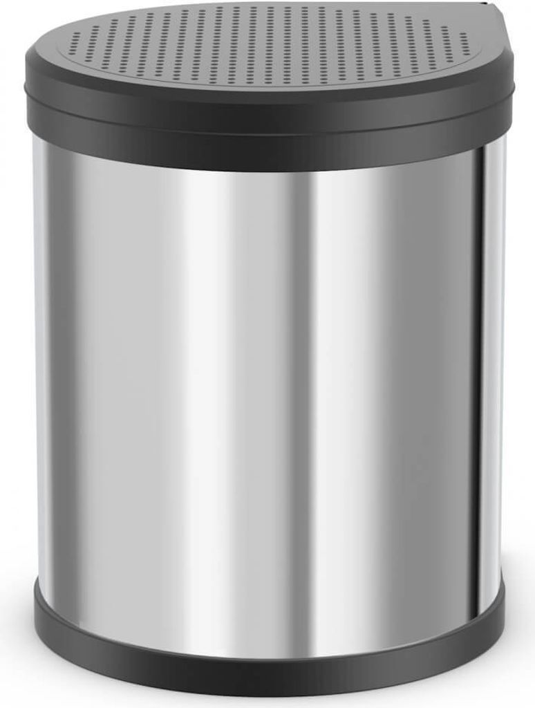 Hailo Armoire poubelle Compact-Box 15 L taille M inox Image du produit 