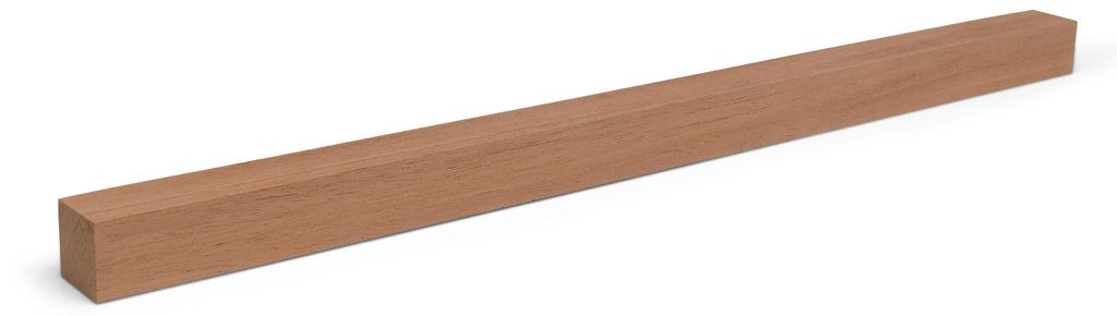Holzleiste - Mahagoni gehobelt - 20 x 20 x 1000 mm Produktbild 
