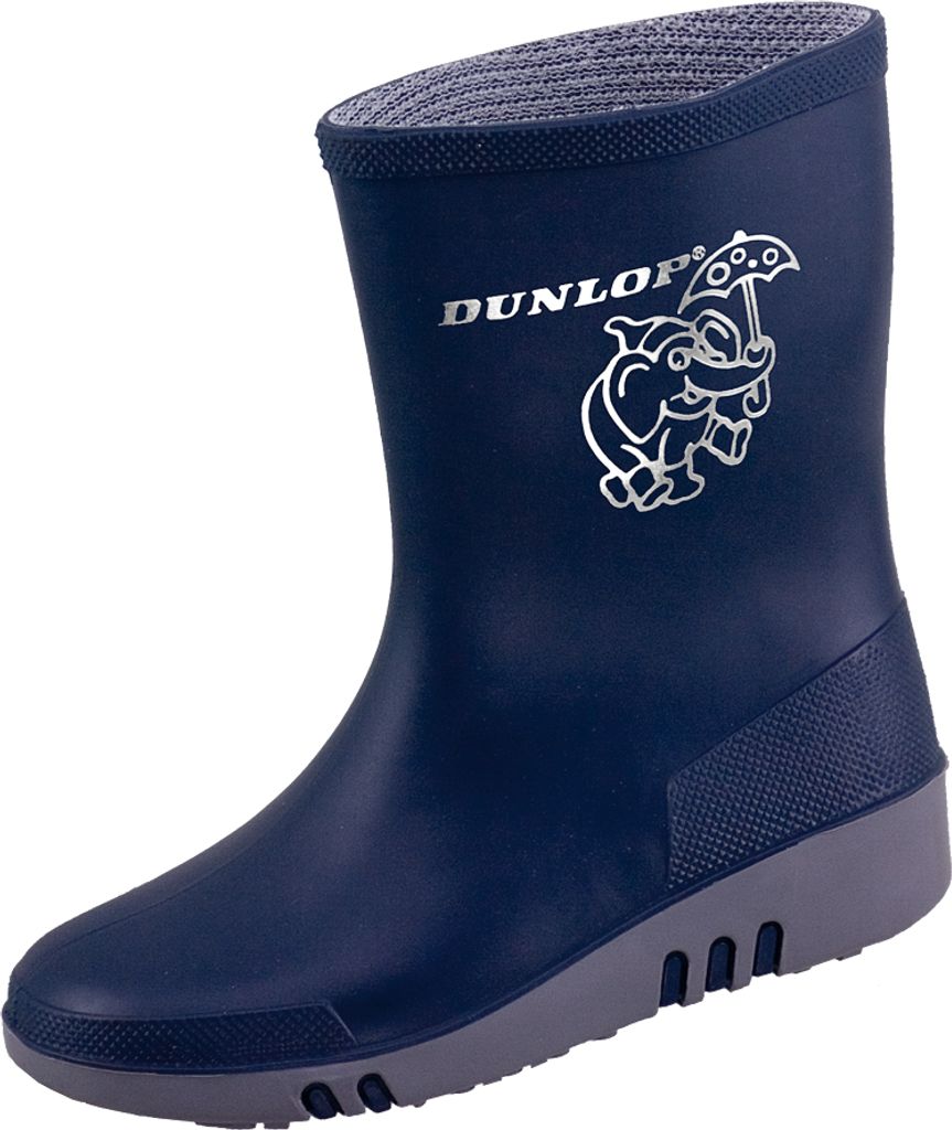 Dunlop Kinderstiefel Mini blau/grau Gr. 27