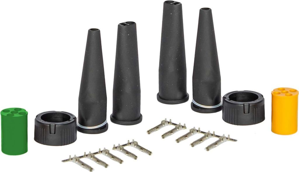 Satz ASPÖCK-Stecker für Anhängerrückleuchten, Bajonett, Produktbild 
