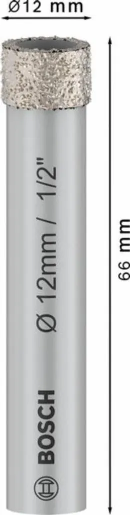 Punta Bosch PRO Ceramic Dry 12mm x 66mm | Efficienza Diamantata - 3