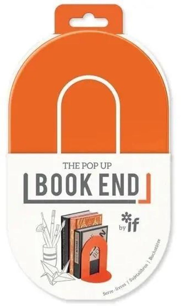 Book End Buchstütze, orange – IF
