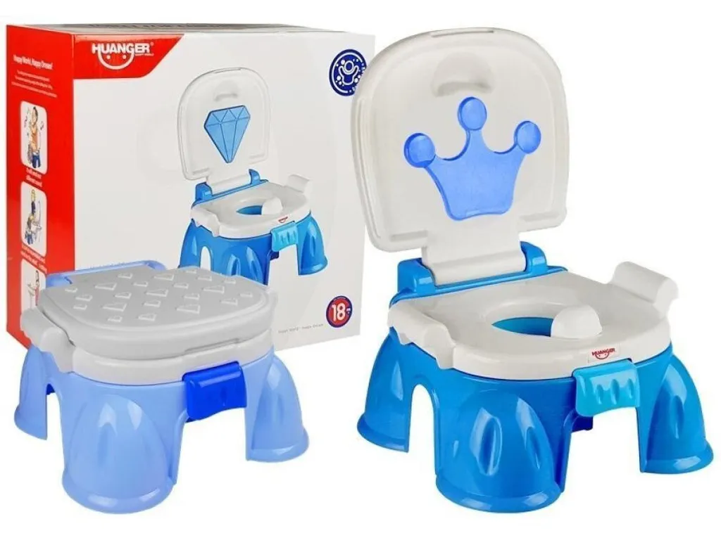 Nocnik Korona : Pot Ergonomique Bleu pour Maluch - Confort & Design