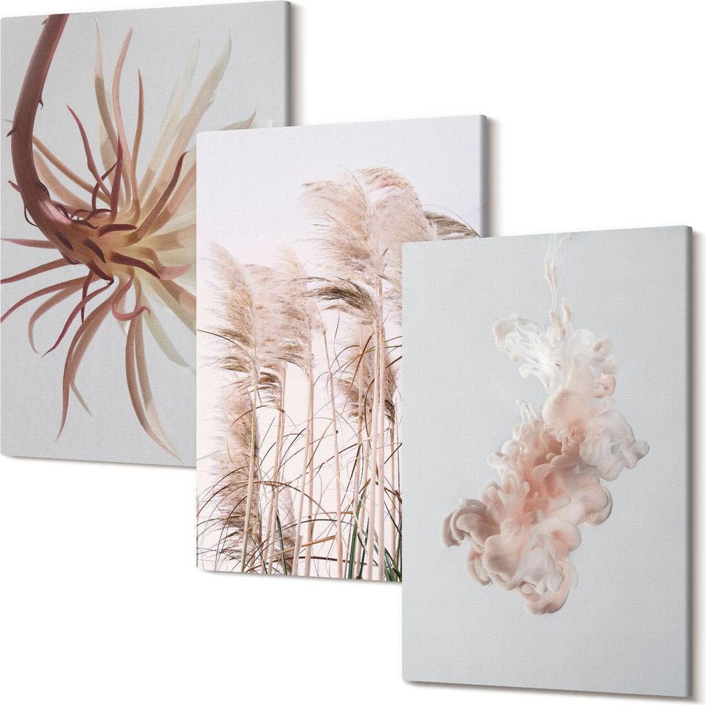 Leinwandbilder – Wandbilder – Leinwandbild – Canvas Bild – Polycanvas – Kunstdruck – – Modern – Aufhängefertig – Mehrteilig – ...