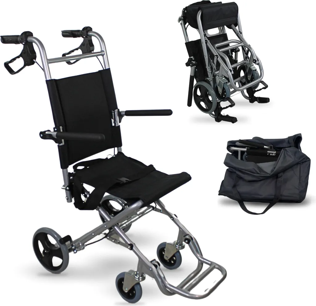Fauteuil de Transfert Médical pour Sorties Extérieures et Voyages Léger