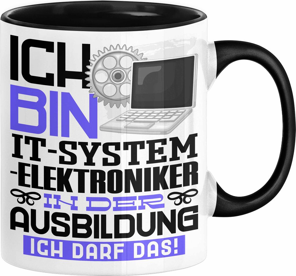 IT-Systemelektroniker Ausbildung Tasse Geschenk Ich Bin Produktbild 