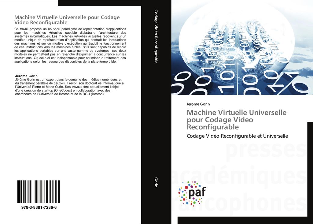 Machine Virtuelle Universelle pour Codage Video Reconfigurable