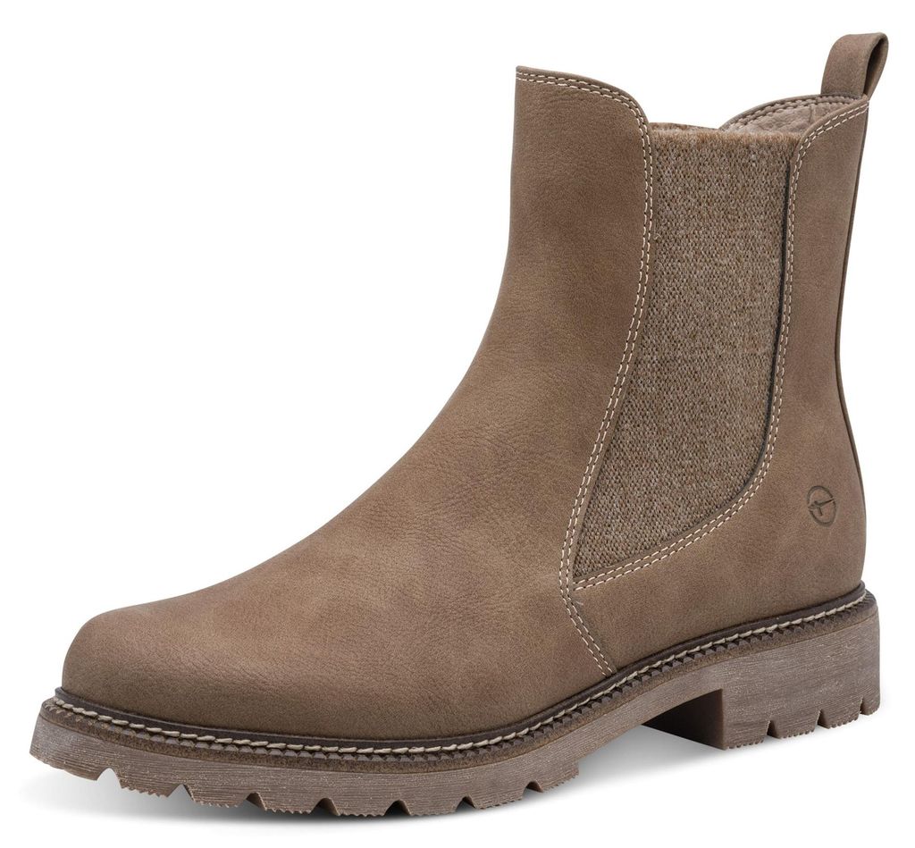 Stivaletti Chelsea Tamaris beige, taglia 39 Immagine del prodotto 