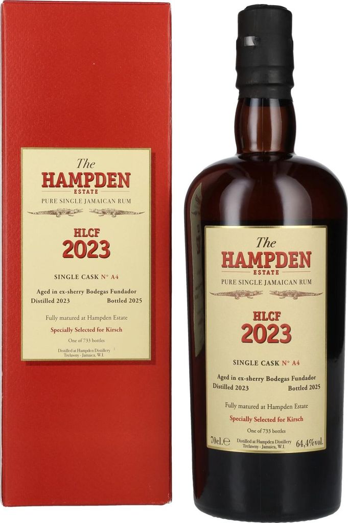 Hampden HLCF 2023 - Cask #A4 - Bodegas Fundador Sherry Cask Produktbild 
