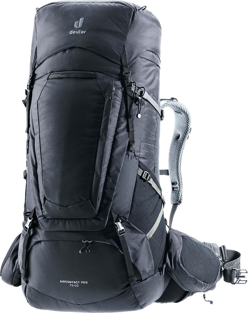 Deuter Aircontact Pro 75+10 Hiking backpack Black