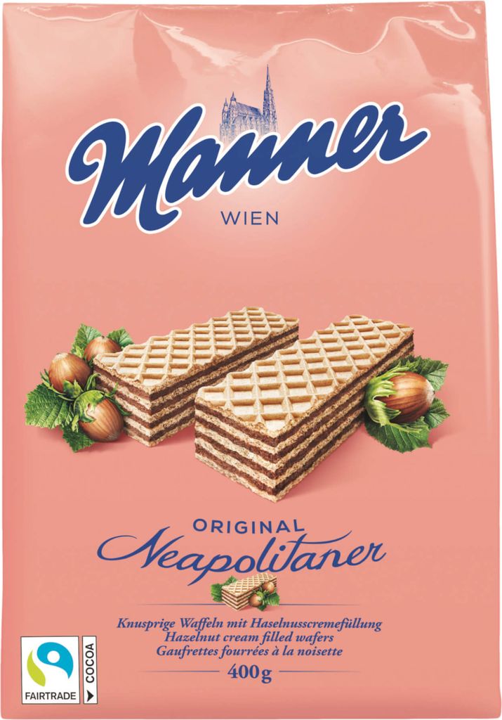 Manner 445100008 Manner Wiener Gruß biscotti 400,0 g Immagine del prodotto 