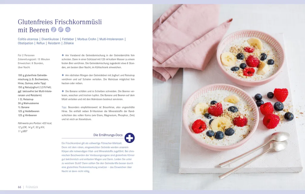 Méthode Die Ernährungs-Docs : Recettes et conseils santé digestion