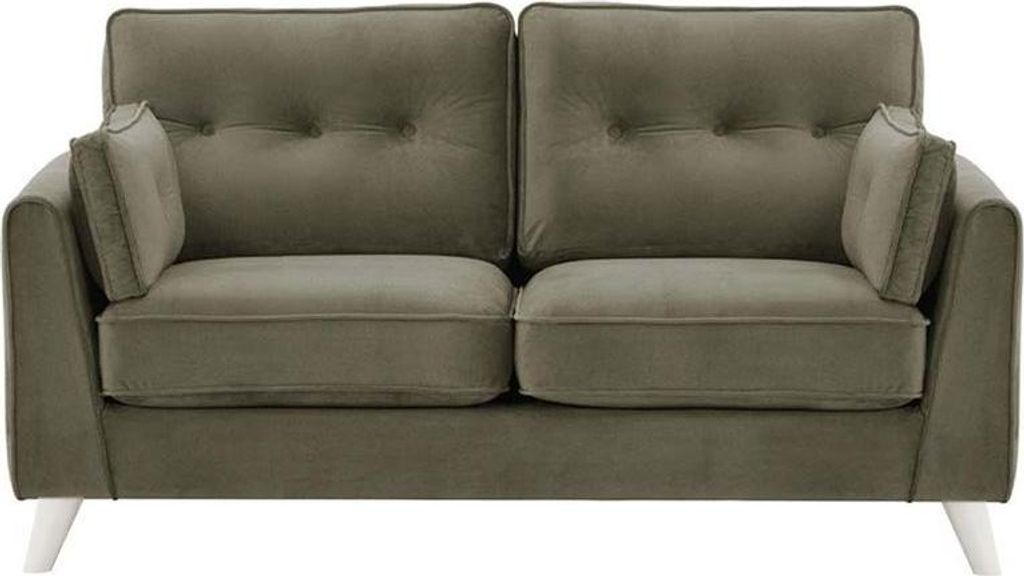 Zweisitzer-Sofa Magnus-Velluto 17-white
