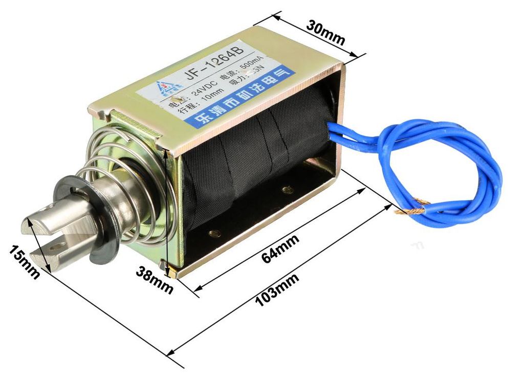 400mA 45n 10mm Ziehen Druck Typ Offen Rahmen Linear Motion Solenoid Elektromagnet DC 24V 55N 10mm