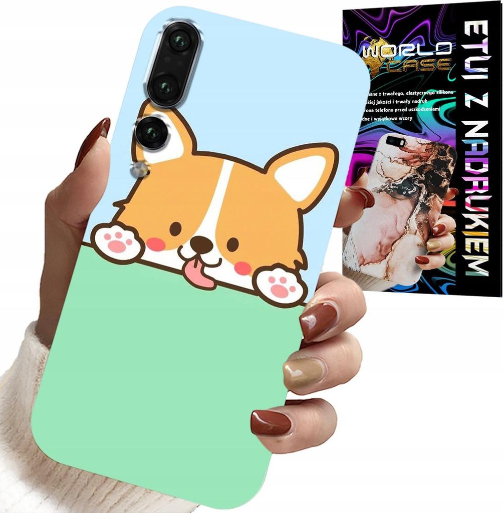 Fall Für Huawei P20 Plus - Niedlichen Hund Märchen Designs Abdeckung