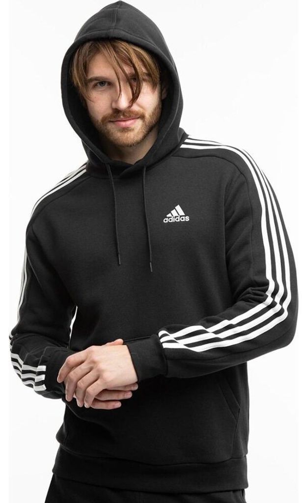 Adidas - "Essentials" Kapuzenpullover für Herren PP1682 (S) (Schwarz)