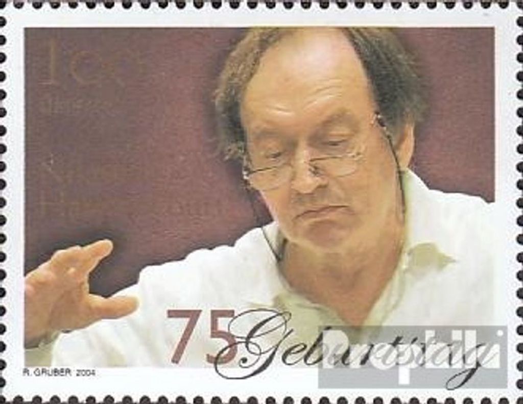 Briefmarken Österreich 2004 Mi 2504 (kompl.Ausg.) gestempelt Harnoncourt