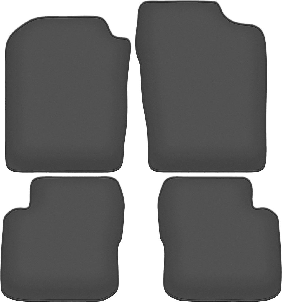 Premium-Fußmatten für: Daihatsu Cuore VII L276 Schrägheck (2007-)