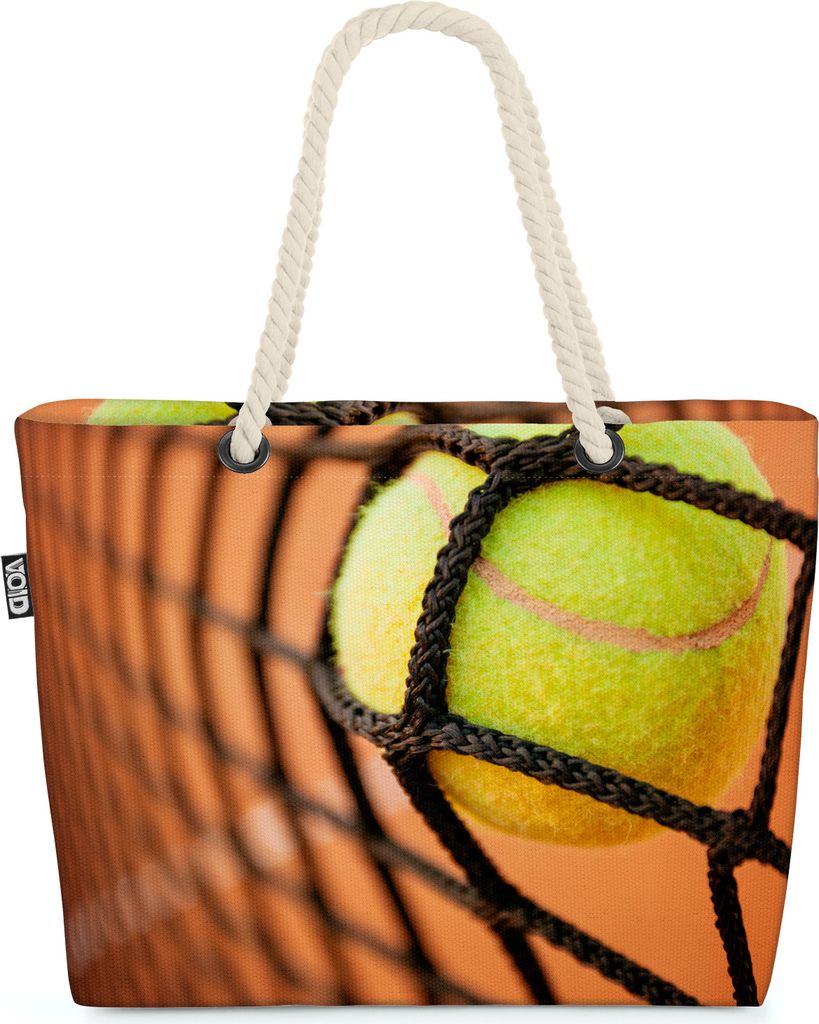 VOID Tennis Tennisball Netz Strandtasche Shopper 58x38x16cm Produktbild