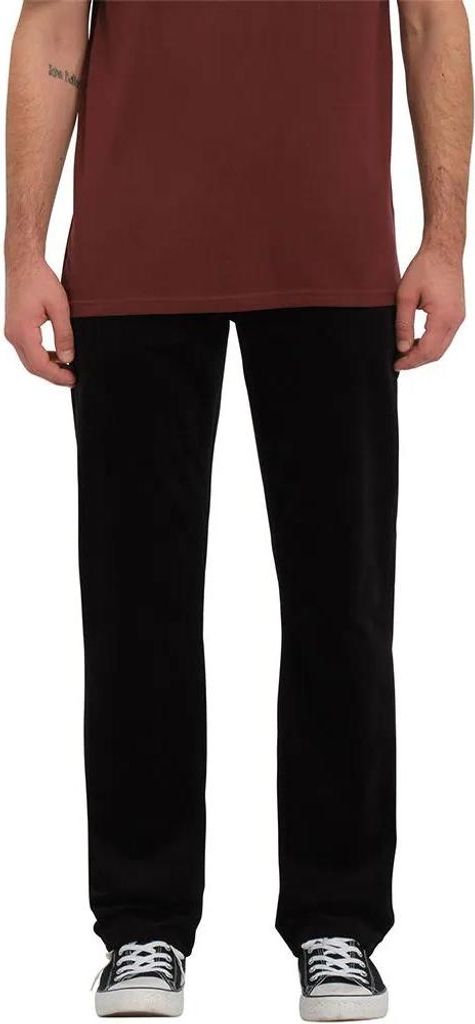 Volcom Solver 5 Pocket Cord Hosen Schwarz 33 Herren Schwarz 33