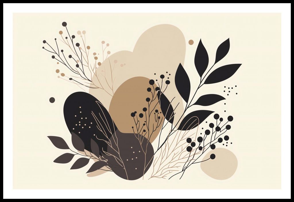 Plakat 86,4x56,8cm Harmonika der Natur