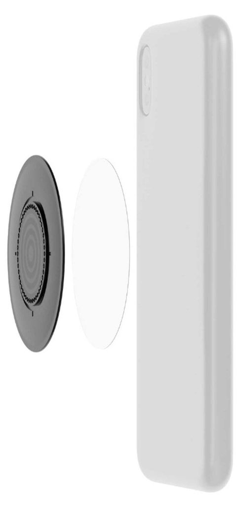 Fidlock VACUUM universele telefoonhouder, zwart Productafbeelding 