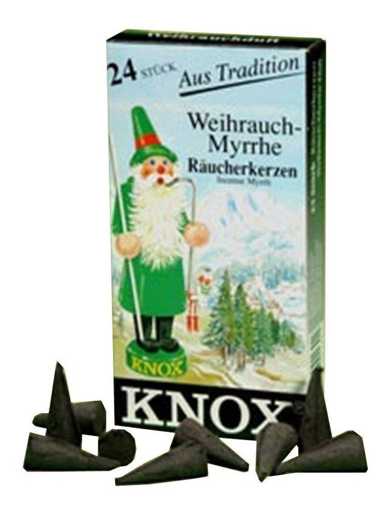 KNOX - Zestaw 3 kadzidełek w rozmiarze M - kadzidło mirra Zdjęcie produktu 