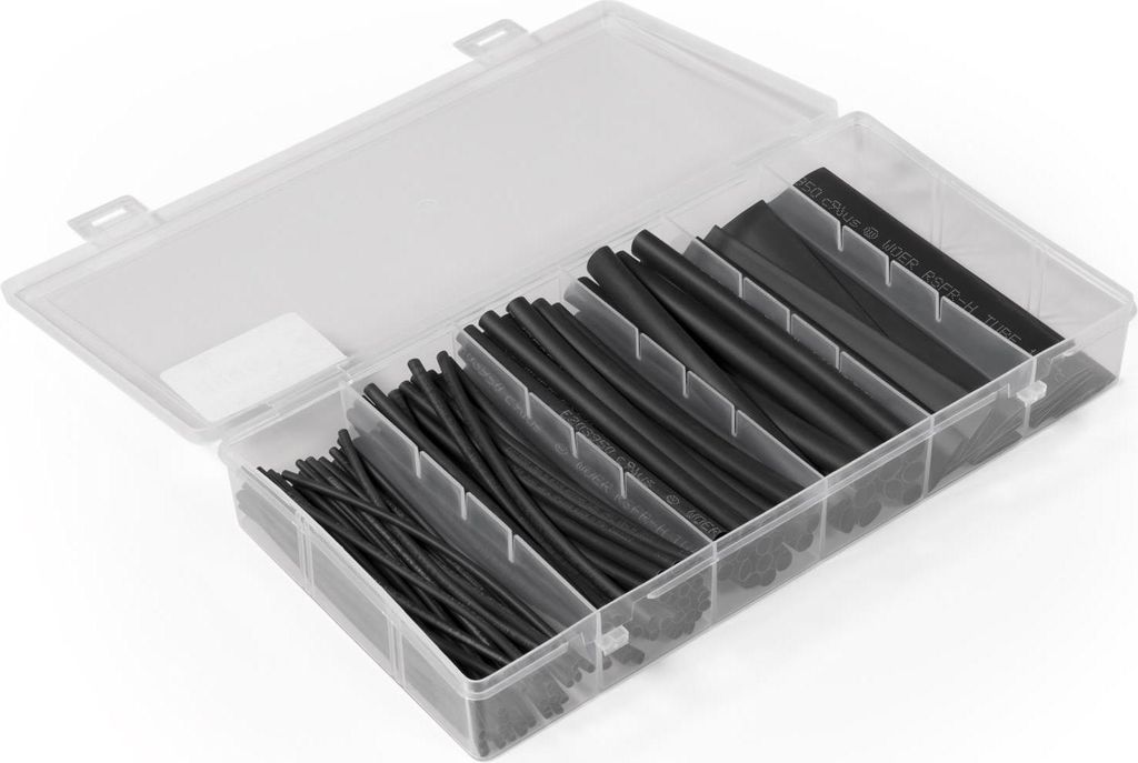Schrumpfschlauch-Set McPower, 100-teilig in Sortimentsbox, Produktbild 