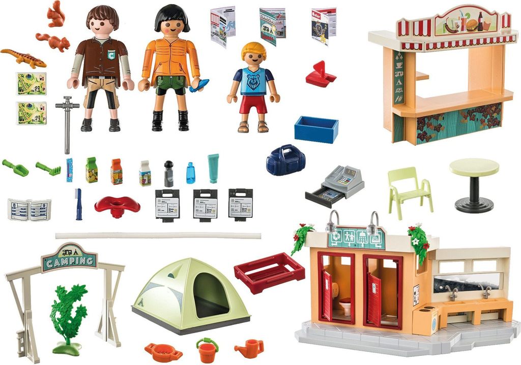 PLAYMOBIL Family & Fun 71424 Campingplatz Produktbild 