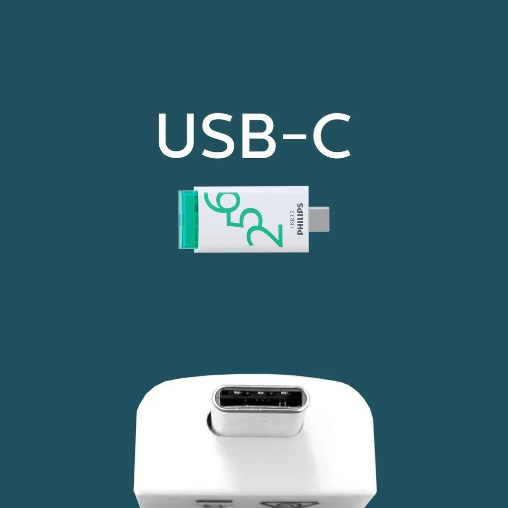 Philips USB-C 256GB Serie Click: Proteggi i Ricordi della Famiglia - 15