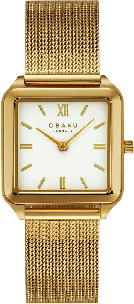 Uhr Obaku Frauen Gold Obaku-V309LXGWMG