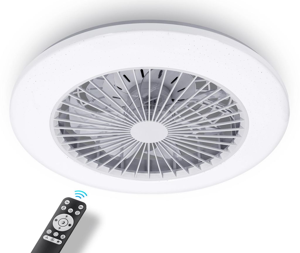 Aigostar Deckenventilator mit LED-Beleuchtung, Produktbild 