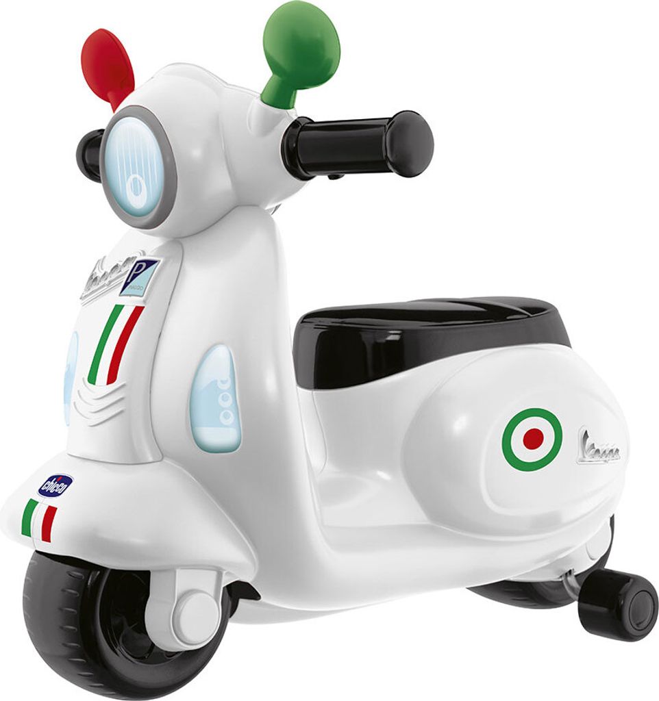 (B) Chicco detská motorka Vespa Primavera, detské vozidlo s Obrázok produktu 