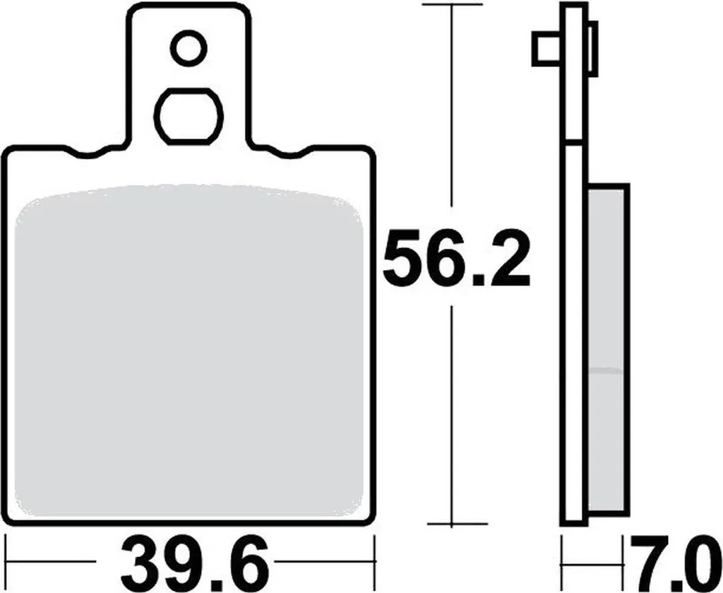 Plaquettes de frein avant pour Moto Guzzi TS 250 (1974-1982) de Pamoto