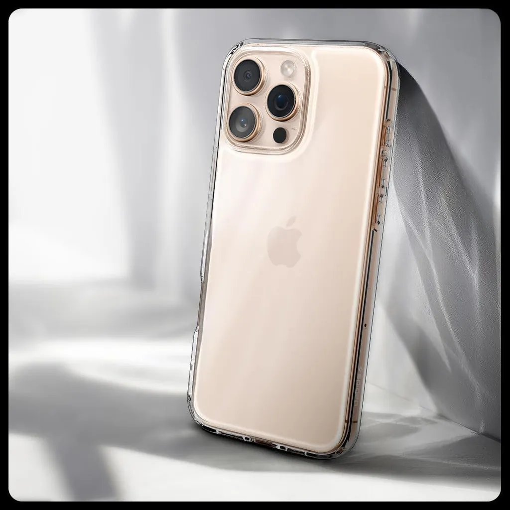 Coque Ultra Hybrid pour iPhone 16 Pro - Protection Crystal Clear Rigide
