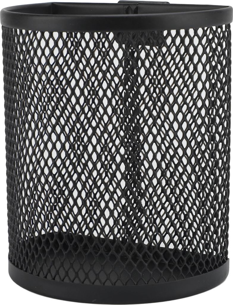 Metall -Stifthalter mit Haken großer Kapazität Hangable Mesh Cup Desk Organizer für Office School Home