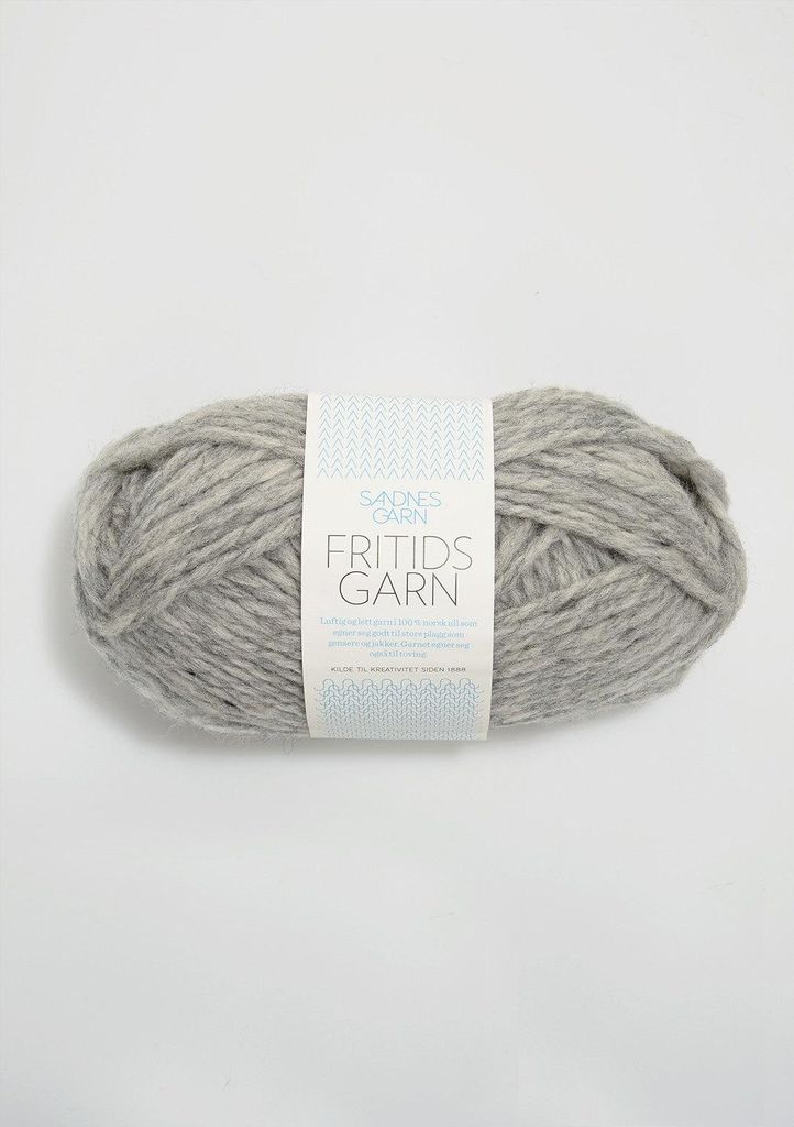 Fritidsgarn col. 1042 grey mottled ca. 70 m 50 g Produktbild 