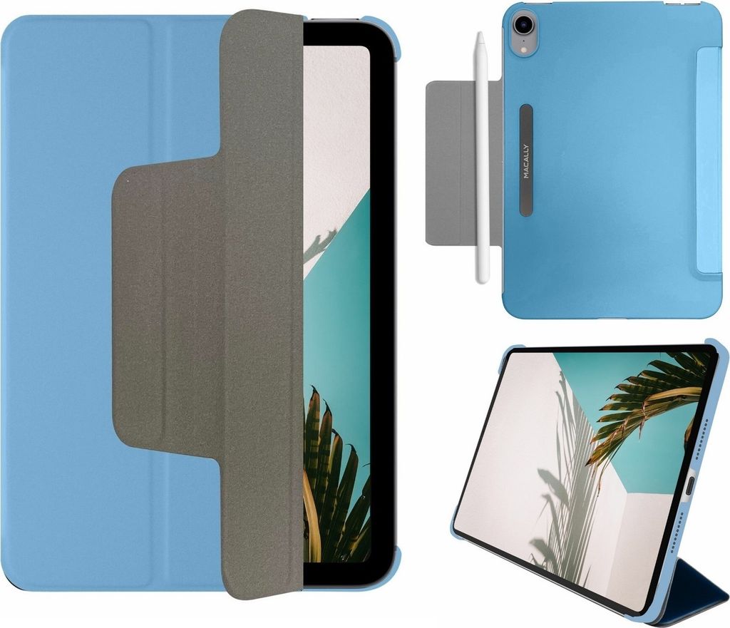 Macally Smart Case Tasche Cover Schutz-Hülle für Apple iPad mini 7 2024 6 2021
