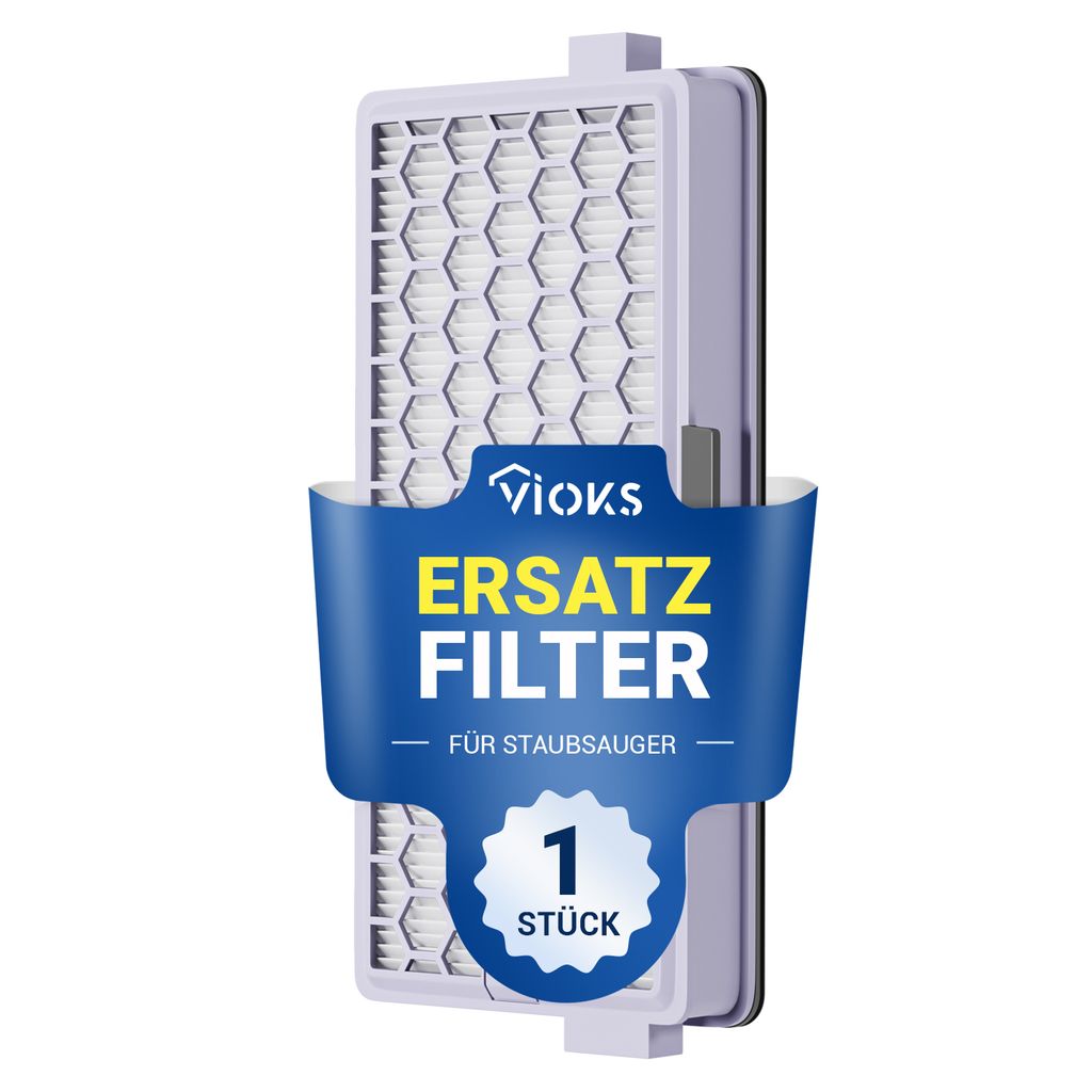 Abluftfilter passend wie Miele 9616280 SF-HA50 Hepa-Filter für Staubsauger