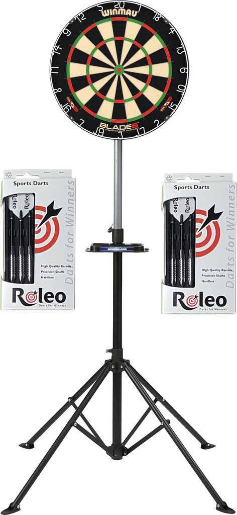 Zestaw Steeldart Winmau Blade 6 tarcza do rzutek + stojak Zdjęcie produktu 