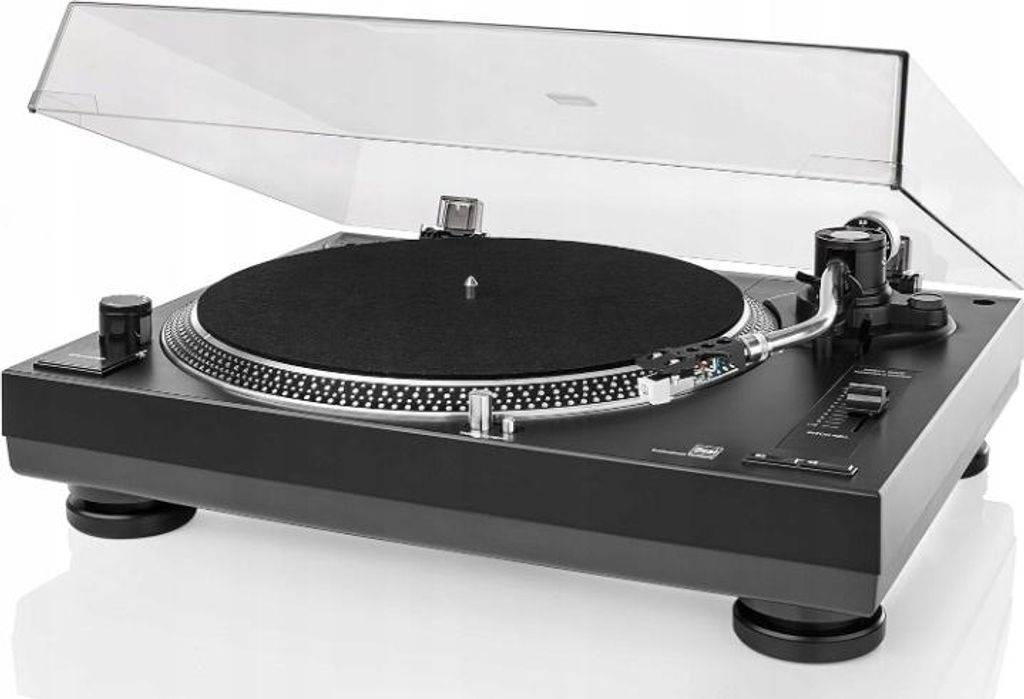 Dual DTJ 301.1, Gramofon DJ bezpośredni, 33,45 RPM, -10 - Zdjęcie produktu 