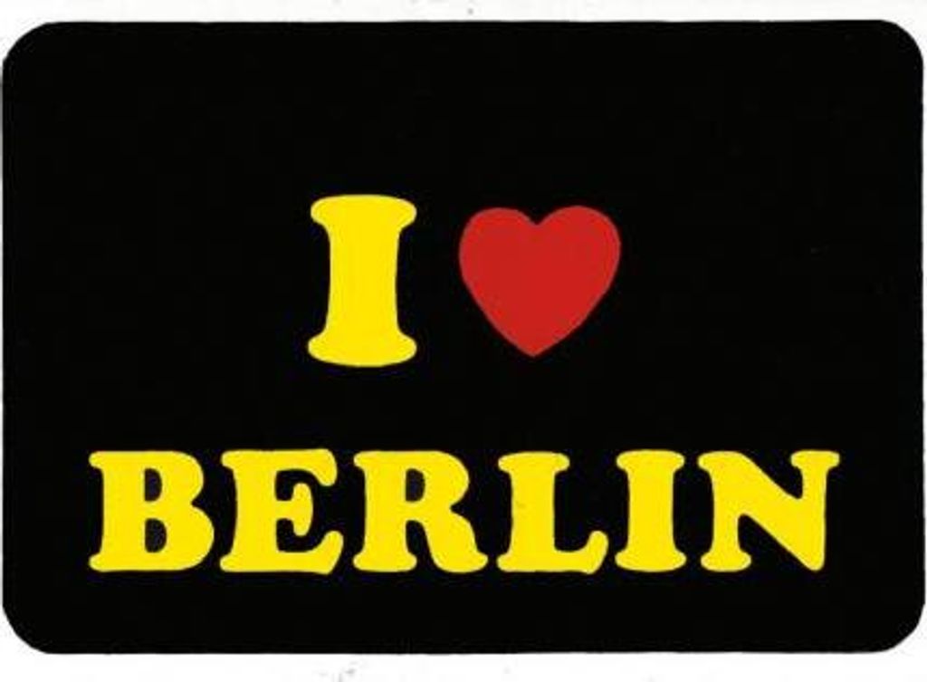PVC Aufkleber - Berlin - 31538 - Gr. ca. 6 x 8,5 cm