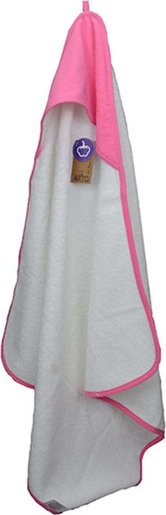 A&R 731.50 | PRINT-Me Baby Hooded Towel Kapuzenhandtuch - 75 x 75 cm - Farbe: White/Pink/Pink - Größe: 75 x 75 cm