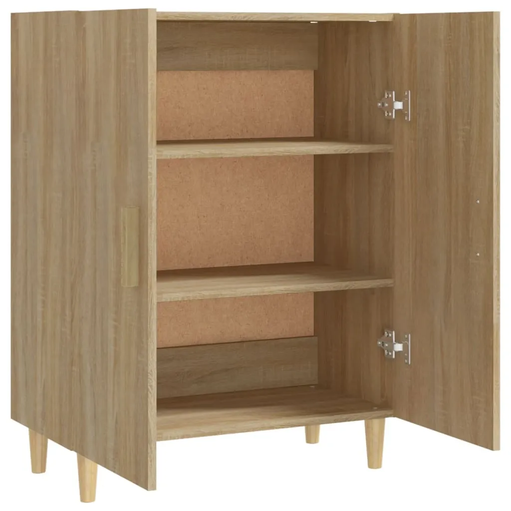 Credenza Bianca 70x34x90 cm in Legno Multistrato cod mxl 9052