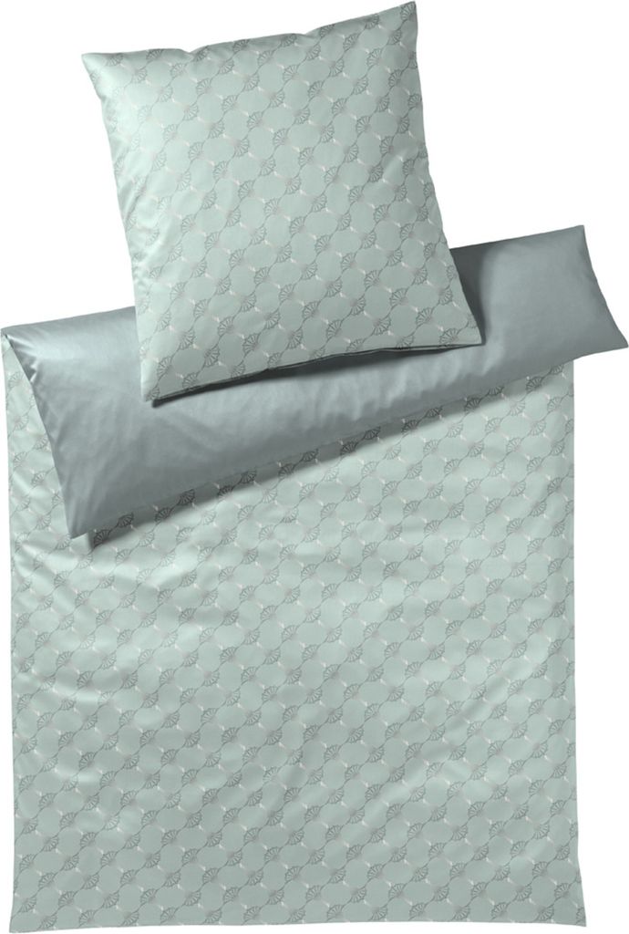 JOOP! Mako-Satin Bettwäsche-Garnitur Cornflower Double Farbe Festive Copper Größe 200x200+2x40x80