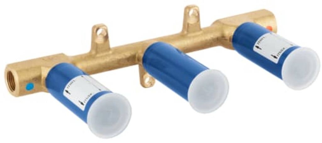 GROHE Zweihand Unterputz Universal Einbaukörper für 3-Loch Waschtischarmatur