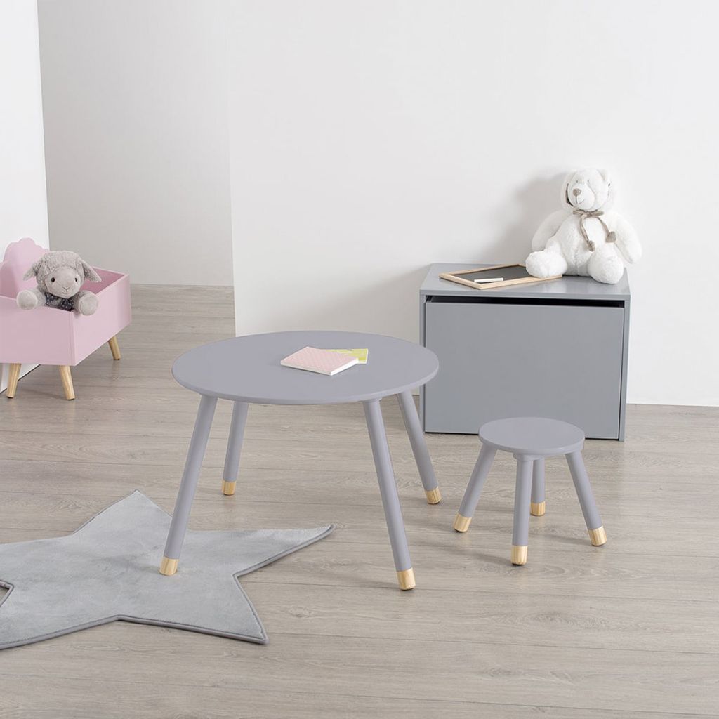 Eazy Living Kindertisch Nuage Grau