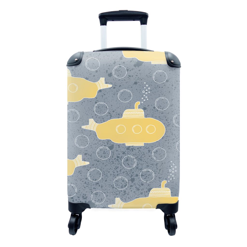 MuchoWow® Koffer Handgepäck Trolley Rollkoffer Kleine Produktbild 